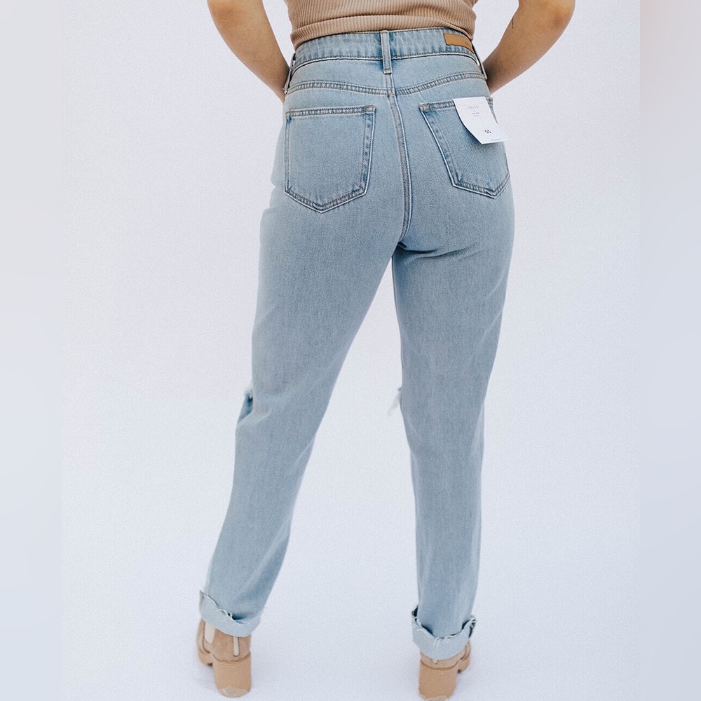 BNWT High Rise Mom Jean - Picture 2 of 3